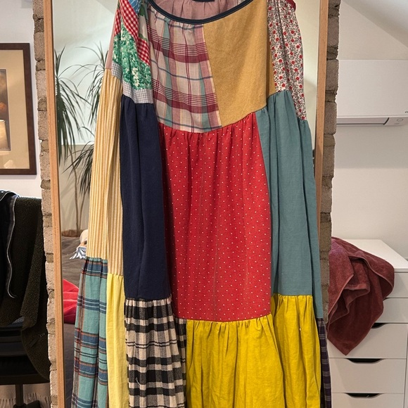 La Reunion Patchwork Maxi Dress - Picture 2 of 4